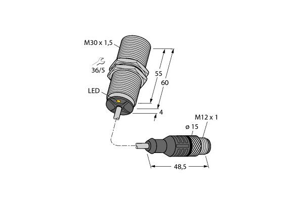 BI10U-MT30-AD4X-0.3-RS4.23/XOR