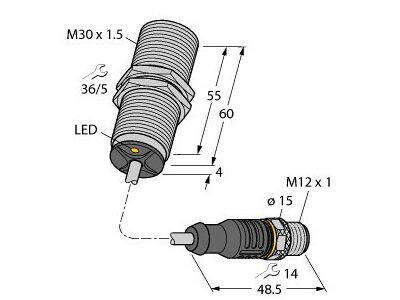 BI12-M30-AD6X-0.3-RS4.23