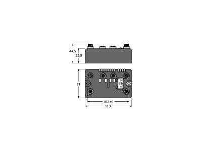 BLCDP-2M12MT-2RFID-A