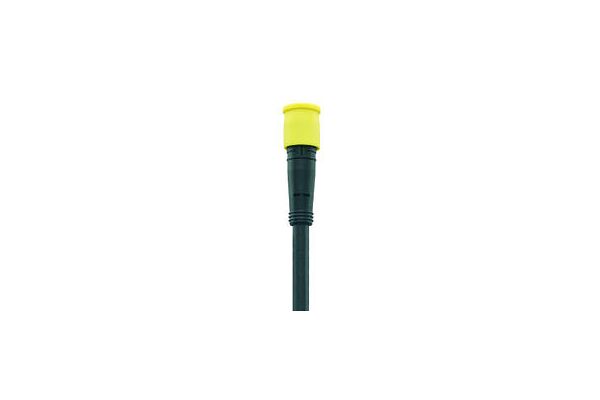 Dust cap 8mm snap yellow, VPE500