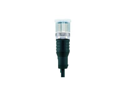 Dust cap M12 transparent, VPE100