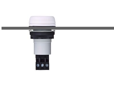 ESK Panel mount buzzer M22 12-24 V AC/DC IP65 & UL Type 4/4x/13 65 dB 