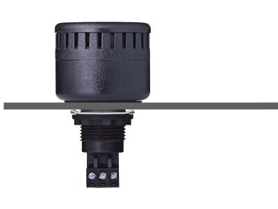 ESM Panel mount buzzer M22 12-24 V AC/DC IP65 & UL Type 4/4x/13 100 dB 