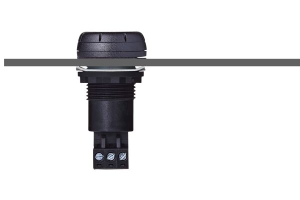 ESV Panel mount buzzer M22 12-24 V AC/DC IP65 & UL Type 4/4x/13 85 dB 