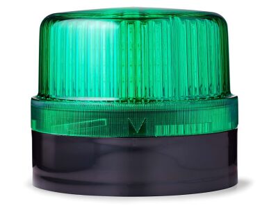 FLG Xenon strobe beacon green 24 V AC/DC IP65 