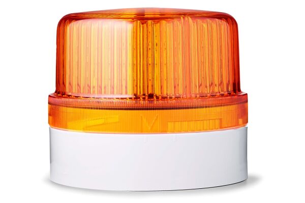 FLG Xenon strobe beacon orange 24 V AC/DC IP65 