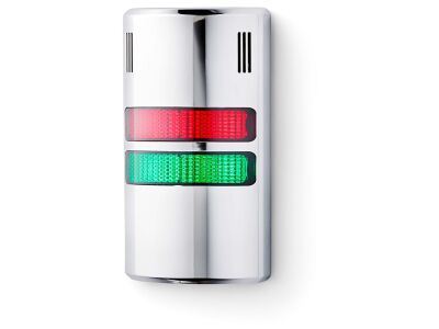 Half-Dome compact Signal towers red/green 24 V AC/DC IP65 & UL Type 4/4x/13 90 dB 