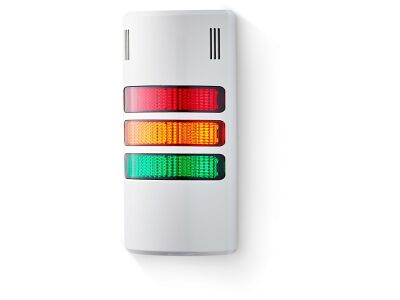 Half-Dome compact Signal towers red/orange/green 24 V AC/DC IP65 & UL Type 4/4x/13 90 dB 