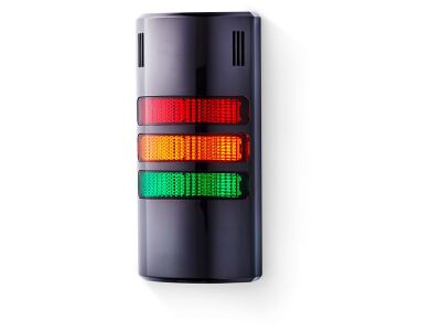 Half-Dome compact Signal towers red/orange/green 24 V AC/DC IP65 & UL Type 4/4x/13 90 dB 