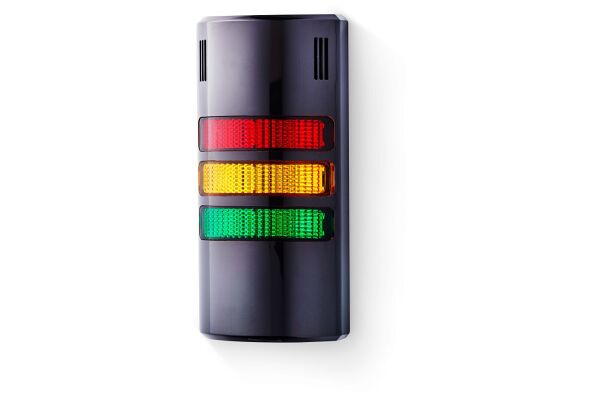 Half-Dome compact Signal towers red/yellow/green 24 V AC/DC IP65 & UL Type 4/4x/13 90 dB 
