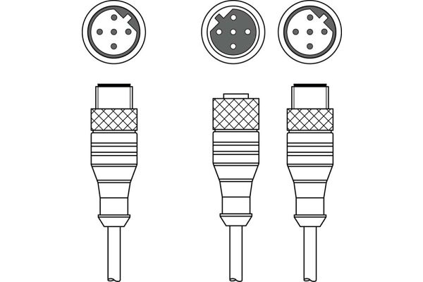 K-YPB M12A-5m-M12A-S-PUR