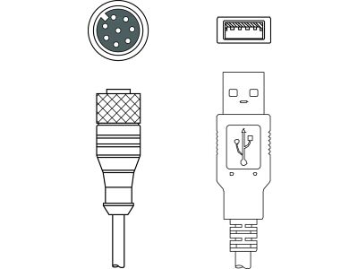 KB M12A-8P-USB-3000
