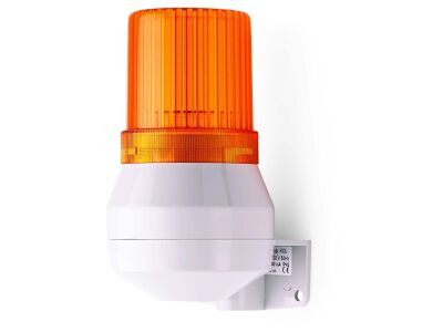 KDL Mini horn signal beacon orange 230-240 V AC IP43 & NEMA type 2 92 dB 