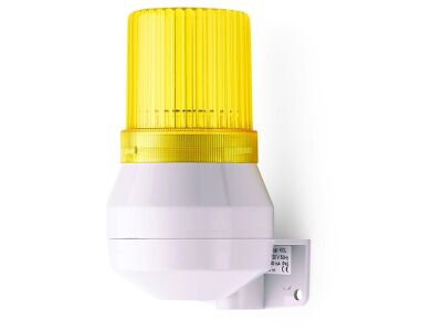 KDL Mini horn signal beacon yellow 24 V DC IP43 & NEMA type 2 92 dB 