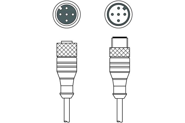 KDS DN-M12-5A-M12-5A-P3-100