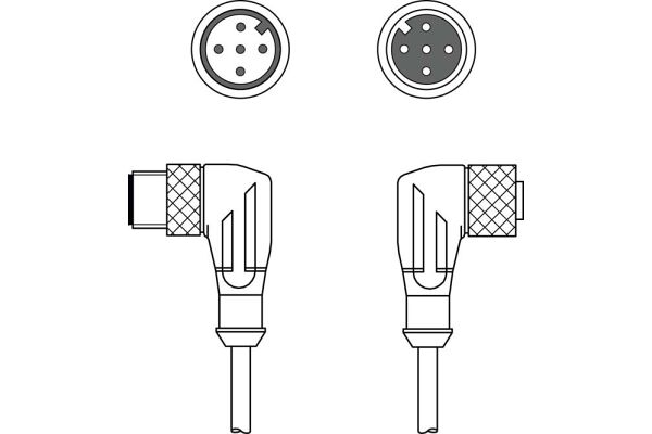 KDS DN-M12-5W-M12-5W-P3-030