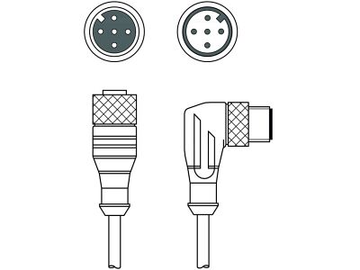 KDS S-M12-5A-M12-5W-P1-050