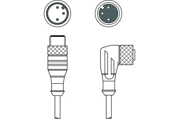 KDS U-M12-3W-M12-3A-P1-030-DP