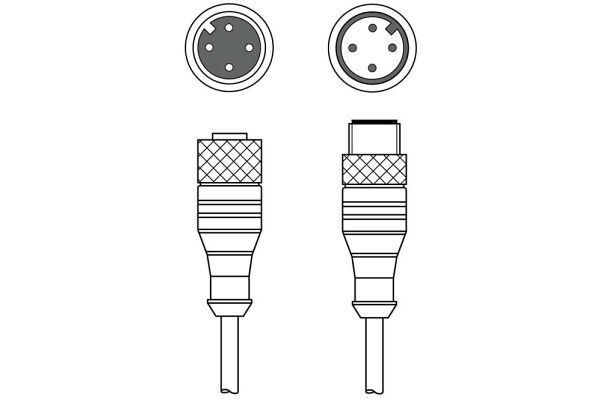 KDS U-M12-4A-M12-4A-V1-150