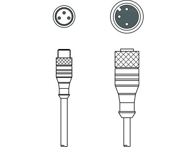 KDS U-M8-3A-M12-3A-P1-003