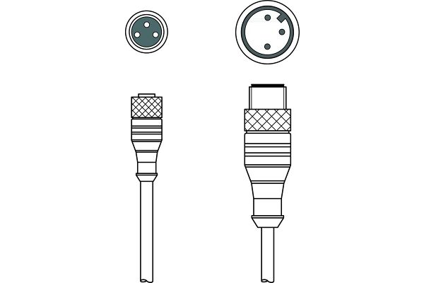 KDS U-M8-3A-M12-3A-V1-010