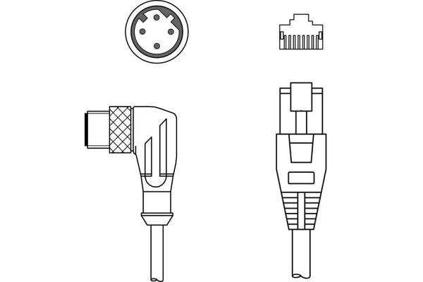 KSS ET-M12-4W-RJ45-A-P7-050