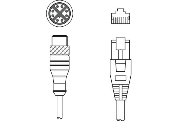 KSS GB-M12-8A-RJ45-A-P7-100