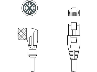 KSS GB-M12-8W-RJ45-A-P7-020