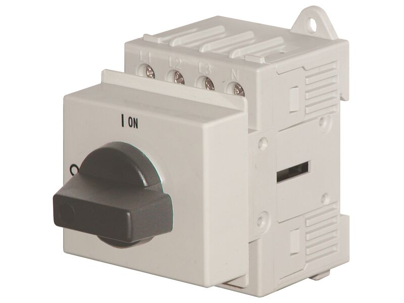 LTS63 SMA A4, ON-OFF switch 63A DIN-rail Mount 4-pole - Tipteh
