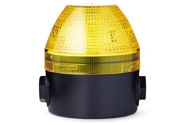 NFS-HP LED multi strobe beacon yellow 110-240 V AC/DC IP65, IP67 & UL Type 4/4x/13 