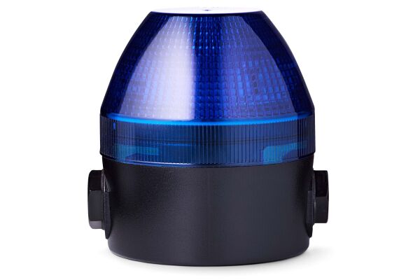 NFS LED strobe/double strobe beacon blue 230-240 V AC IP65, IP67 & UL Type 4/4x/13 
