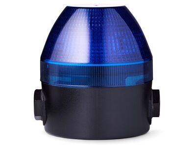 NFS LED strobe/double strobe beacon blue 230-240 V AC IP65, IP67 & UL Type 4/4x/13 