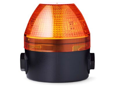 NFS LED strobe/double strobe beacon orange 110-120 V AC IP65, IP67 & UL Type 4/4x/13 