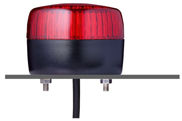 PCL LED steady/flashing beacon red 24 V AC/DC IP66 & IP67 