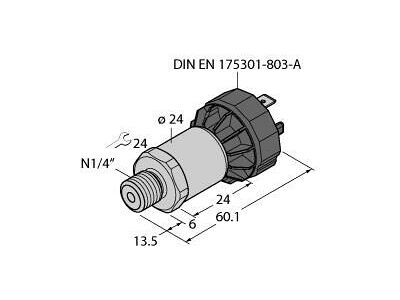 PT100PSIG-1003-U1-DA91/X