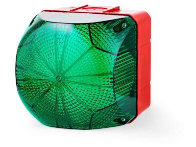 QDS LED steady/flashing beacon green 230-240 V AC IP66 & UL Type 4/4x/13 