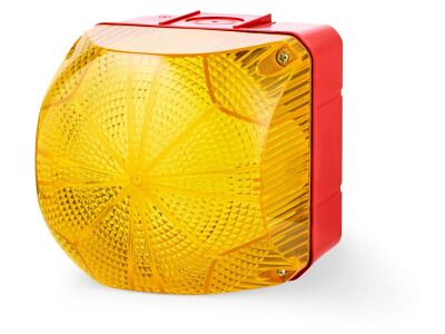 QFS Xenon strobe beacon yellow 110-120 V AC IP66 & UL Type 4/4x/13 