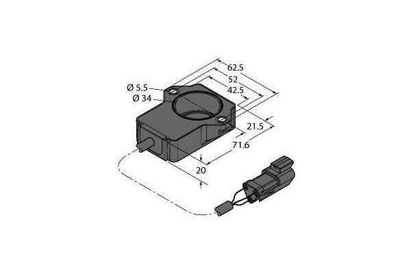 RI120P1-QR20-LU4X2-0.15-DT04-3P