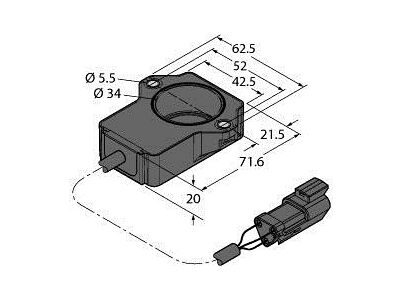 RI120P1-QR20-LU4X2-0.15-DT04-3P