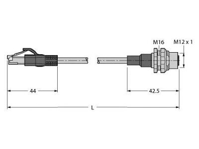 RJ45-FKSDD-4414-1M