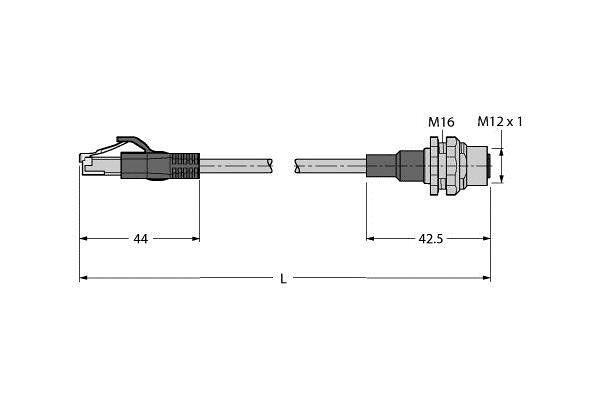 RJ45-FKSDD-4414-1M