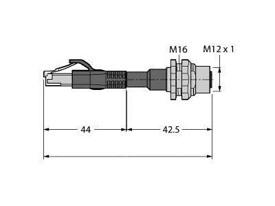 RJ45S-FKSDD-4416-10M