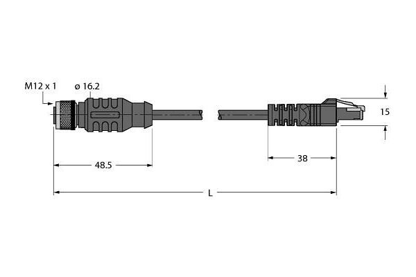 RKS RJ45S 841-10M