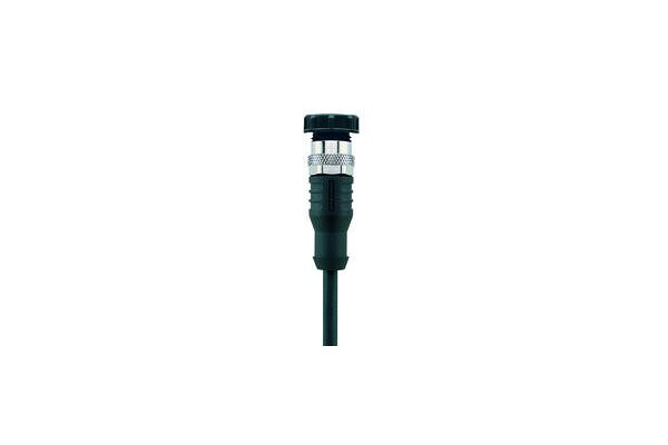 Screw plug M12x1 black, VPE100