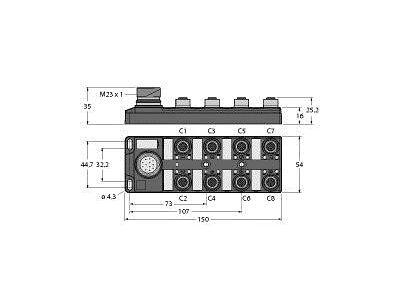 TB-8M12-4-CS12T