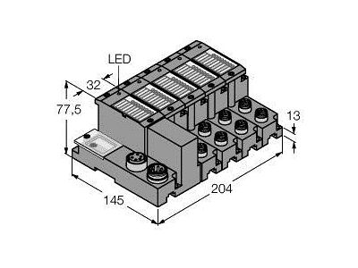 TI-BL67-DN-S-8