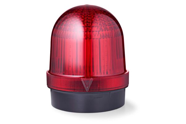 UDC LED steady/flashing beacon red 230-240 V AC IP66 & UL Type 4/4x/13 