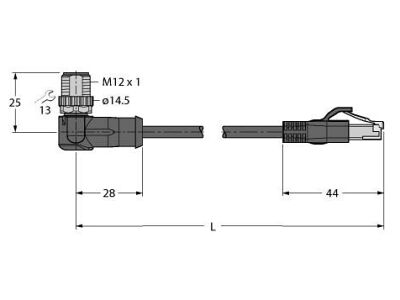 WSSD-RJ45S-4414-3M